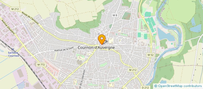 localisation de l'entreprise MONSIEUR JEAN-MARC BOUCHER à COURNON-D'AUVERGNE