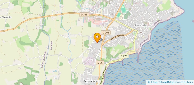 localisation de l'entreprise MONSIEUR JEAN-MARC BOUCHER  CANCALE
