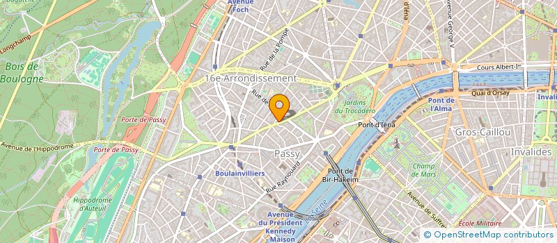 localisation de l'entreprise MONSIEUR JEAN-MARC BOURET  PARIS