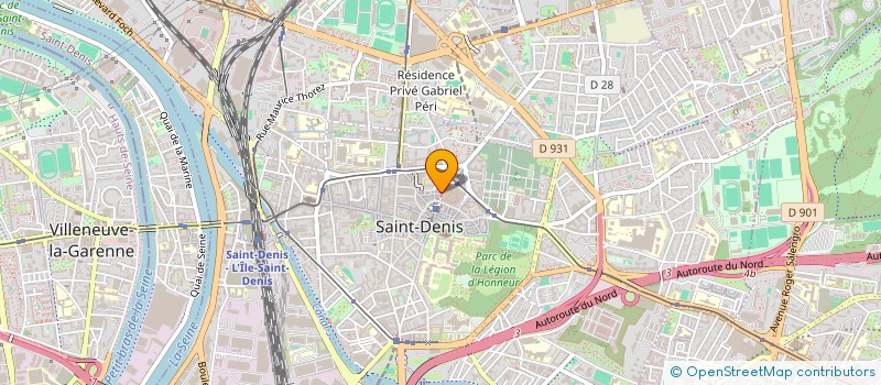 localisation de l'entreprise MONSIEUR JEAN MARC BOURQUIN à SAINT-DENIS