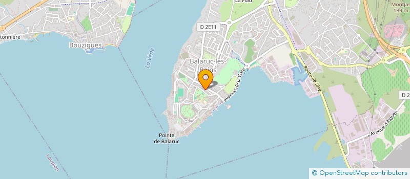 localisation de l'entreprise MONSIEUR JEAN-MARC BOUSQUET  BALARUC-LES-BAINS