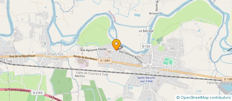 localisation de l'entreprise MONSIEUR JEAN-MARC BOUTAUD  SAINT-SEURIN-SUR-L'ISLE