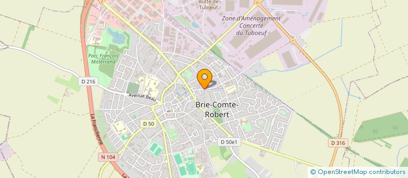 localisation de l'entreprise MONSIEUR JEAN MARC BRAHIC  BRIE-COMTE-ROBERT