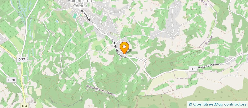 localisation de l'entreprise MONSIEUR JEAN-MARC BREUIL  MALEMORT-DU-COMTAT