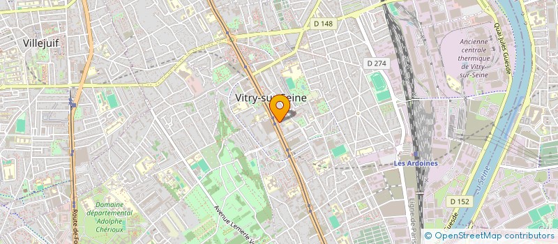 localisation de l'entreprise MONSIEUR JEAN-MARC BRI à VITRY-SUR-SEINE