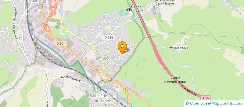 localisation de l'entreprise MONSIEUR JEAN-MARC BRICHE  CONDETTE