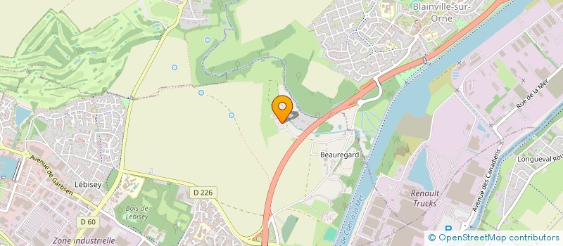 localisation de l'entreprise MONSIEUR JEAN-MARC BRISSET  HEROUVILLE-SAINT-CLAIR