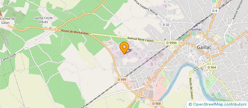 localisation de l'entreprise MONSIEUR JEAN MARC BRU  GAILLAC