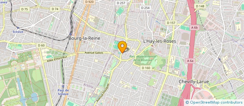 localisation de l'entreprise MONSIEUR JEAN-MARC BRUNOIS  L'HAY-LES-ROSES