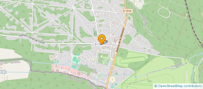 localisation de l'entreprise MONSIEUR JEAN-MARC BUIRON  LAMORLAYE