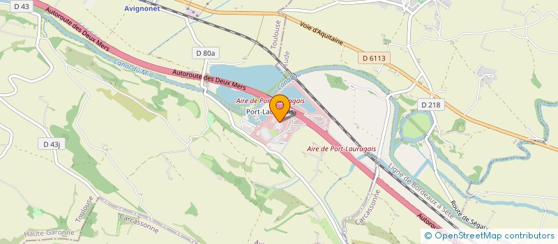 localisation de l'entreprise MONSIEUR JEAN-MARC CABOT  AVIGNONET-LAURAGAIS