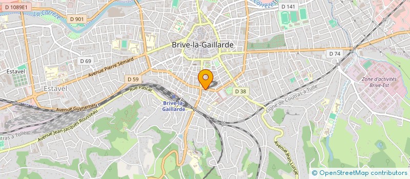 localisation de l'entreprise MONSIEUR JEAN MARC CACADOR à BRIVE-LA-GAILLARDE