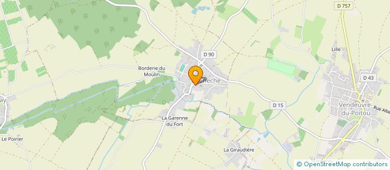 localisation de l'entreprise MONSIEUR JEAN-MARC CACAULT à JAUNAY-MARIGNY