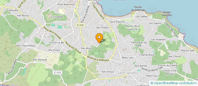 localisation de l'entreprise MONSIEUR JEAN-MARC CADOU  L'ILE-D'YEU