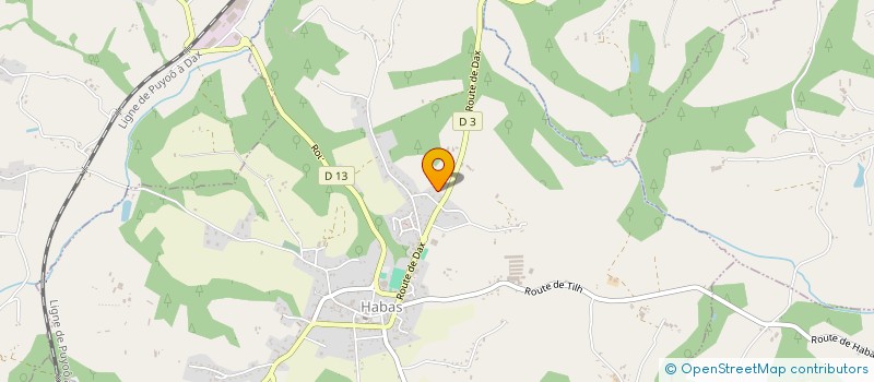localisation de l'entreprise MONSIEUR JEAN-MARC CALVIS  HABAS