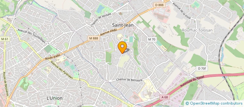 localisation de l'entreprise MONSIEUR JEAN-MARC CAMPS  SAINT-JEAN