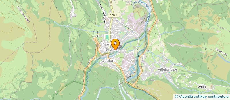 localisation de l'entreprise MONSIEUR JEAN-MARC CANTON  PIERREFITTE-NESTALAS