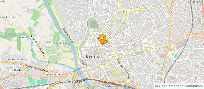 localisation de l'entreprise MONSIEUR JEAN-MARC CANTORI à BEZIERS