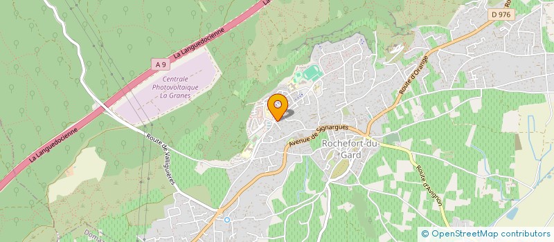 localisation de l'entreprise MONSIEUR JEAN-MARC CARALI  ROCHEFORT-DU-GARD
