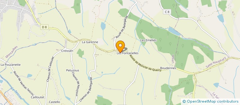 localisation de l'entreprise MONSIEUR JEAN-MARC CARIA  SAINT-NAUPHARY