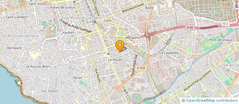 localisation de l'entreprise MONSIEUR JEAN MARC CARPENTIER à MARSEILLE