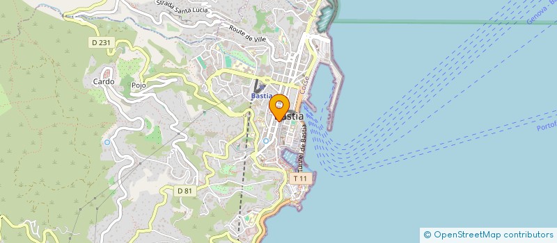 localisation de l'entreprise MONSIEUR JEAN MARC CATHERINET à BASTIA