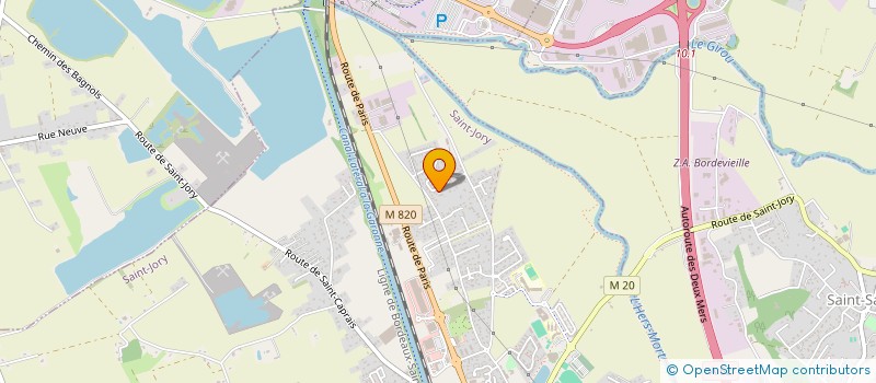 localisation de l'entreprise MONSIEUR JEAN-MARC CERMAK  SAINT-JORY