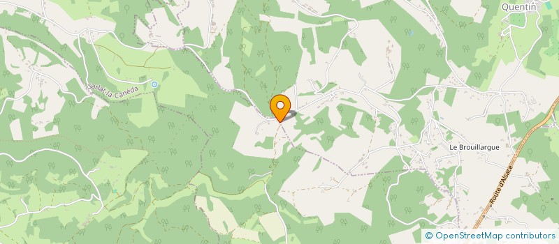 localisation de l'entreprise MONSIEUR JEAN-MARC CHALAUD  MARCILLAC-SAINT-QUENTIN