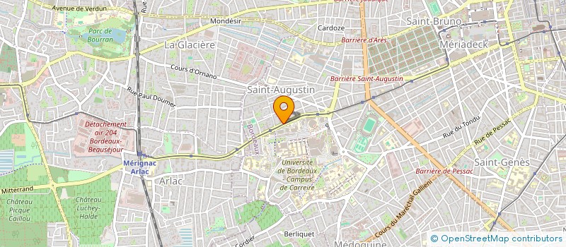 localisation de l'entreprise MONSIEUR JEAN-MARC CHALEON à BEGLES