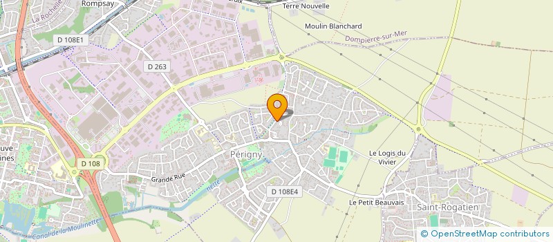 localisation de l'entreprise MONSIEUR JEAN-MARC CHANTRAINE  PERIGNY