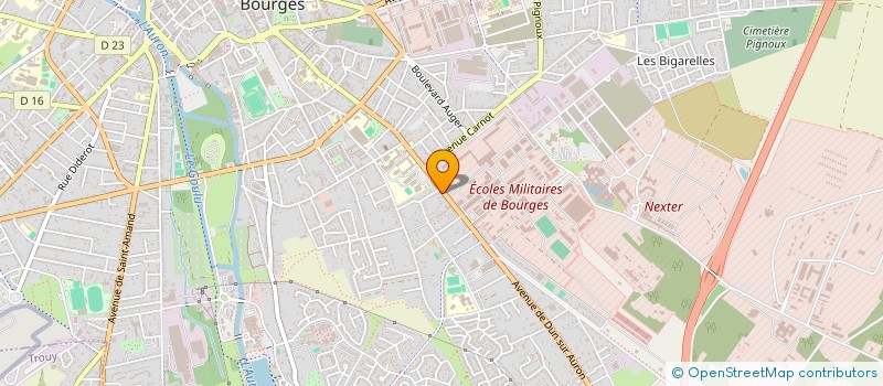 localisation de l'entreprise MONSIEUR JEAN-MARC CHASSEPOT  BOURGES