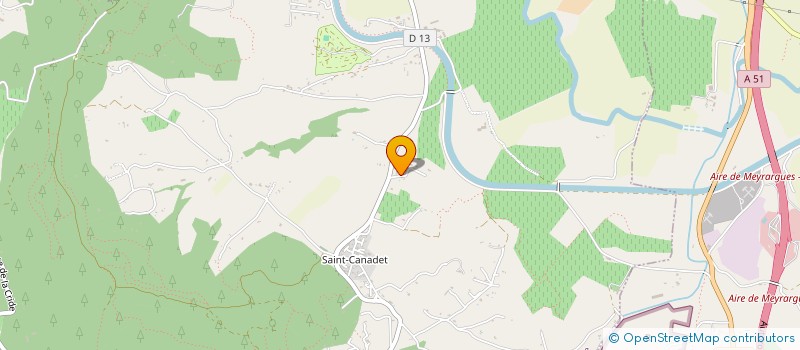 localisation de l'entreprise MONSIEUR JEAN-MARC CHAUTEMS  LE PUY-SAINTE-REPARADE