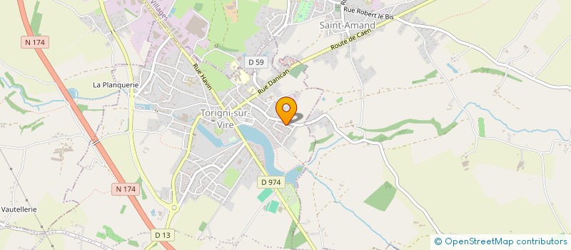 localisation de l'entreprise MONSIEUR JEAN-MARC CHAZAL  TORIGNY-LES-VILLES