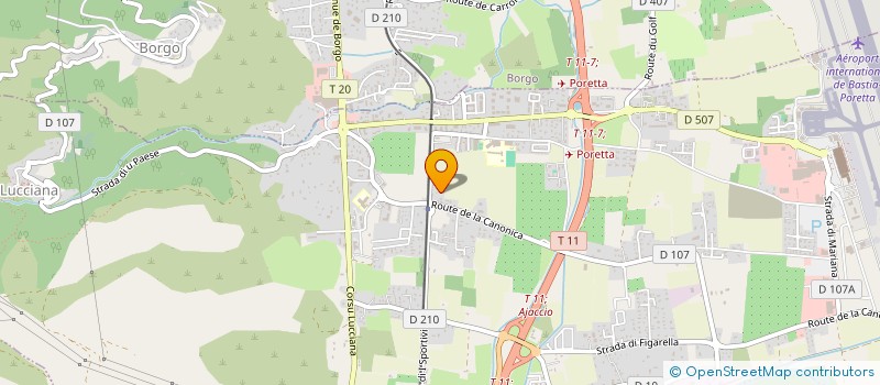 localisation de l'entreprise MONSIEUR JEAN-MARC CHEVALIER  LUCCIANA