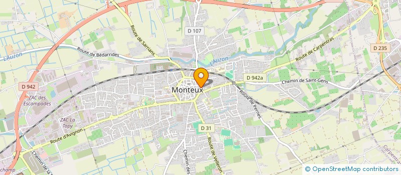 localisation de l'entreprise MONSIEUR JEAN-MARC CHLOUP  MONTEUX