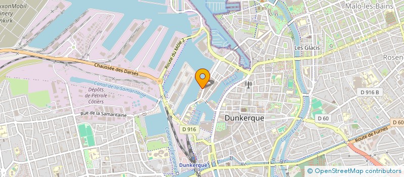 localisation de l'entreprise MONSIEUR JEAN-MARC CNUDDE à DUNKERQUE