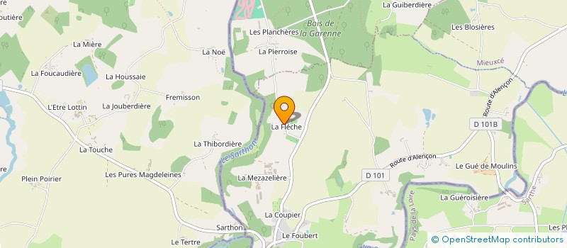 localisation de l'entreprise MONSIEUR JEAN-MARC CONNOIR à SAINT-CENERI-LE-GEREI