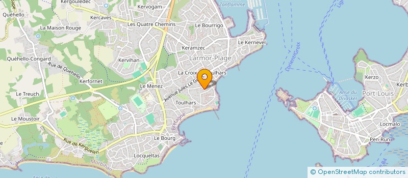 localisation de l'entreprise MONSIEUR JEAN-MARC CORVEST à LARMOR-PLAGE