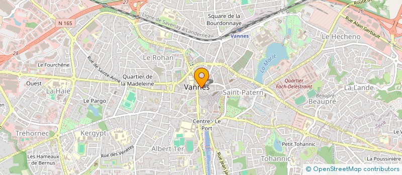 localisation de l'entreprise MONSIEUR JEAN-MARC COTTEZ à VANNES