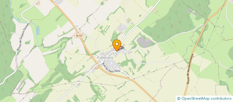 localisation de l'entreprise MONSIEUR JEAN-MARC COULOT  LES PREMIERS SAPINS