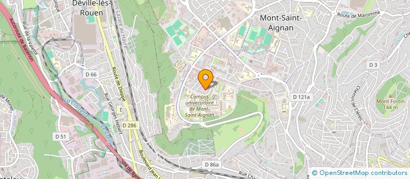 localisation de l'entreprise MONSIEUR JEAN-MARC COUSIN  MONT-SAINT-AIGNAN