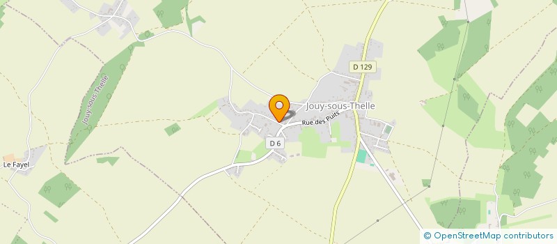 localisation de l'entreprise MONSIEUR JEAN-MARC DA PIEDADE  JOUY-SOUS-THELLE