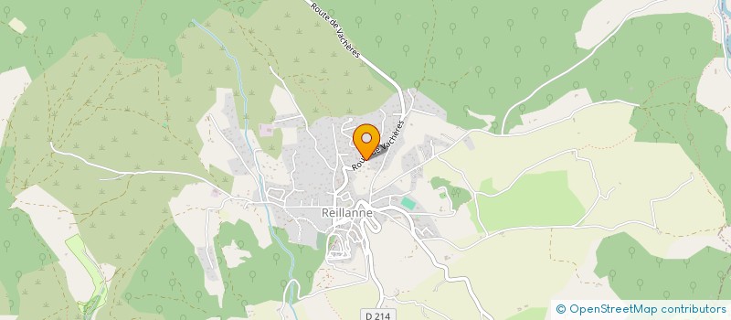 localisation de l'entreprise MONSIEUR JEAN-MARC DACHARY  REILLANNE