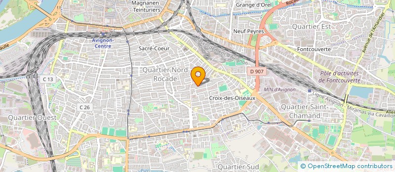 localisation de l'entreprise MONSIEUR JEAN-MARC DALI  L'ISLE-SUR-LA-SORGUE