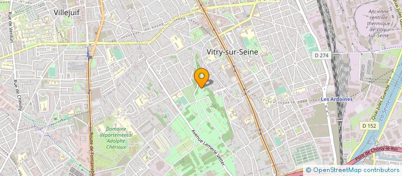 localisation de l'entreprise MONSIEUR JEAN-MARC DAOUDAL à VITRY-SUR-SEINE