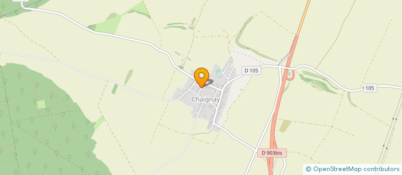 localisation de l'entreprise MONSIEUR JEAN-MARC DAURELLE  CHAIGNAY