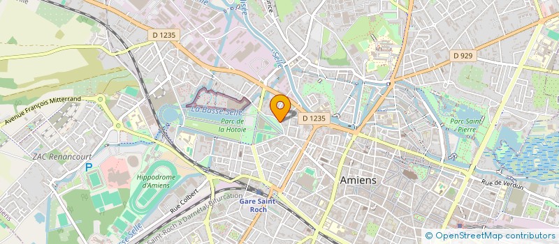 localisation de l'entreprise MONSIEUR JEAN-MARC DAVERGNE  AMIENS