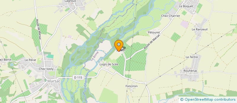 localisation de l'entreprise MONSIEUR JEAN-MARC DE LUSTRAC  VARS