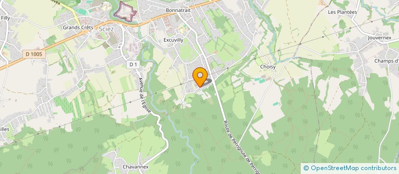 localisation de l'entreprise MONSIEUR JEAN-MARC DE MOERLOOSE  SCIEZ