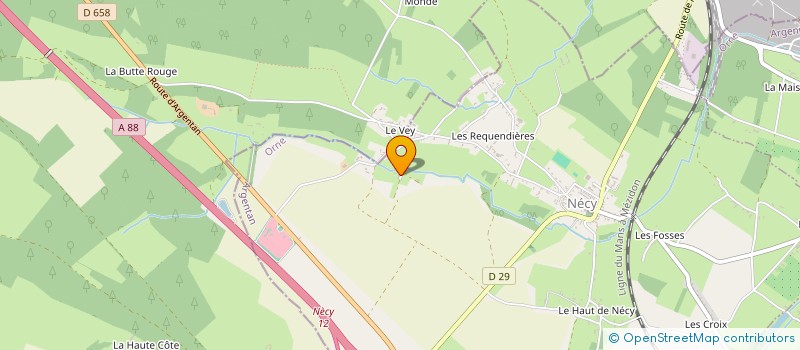 localisation de l'entreprise MONSIEUR JEAN-MARC DEBEAUMONT à GOUFFERN EN AUGE